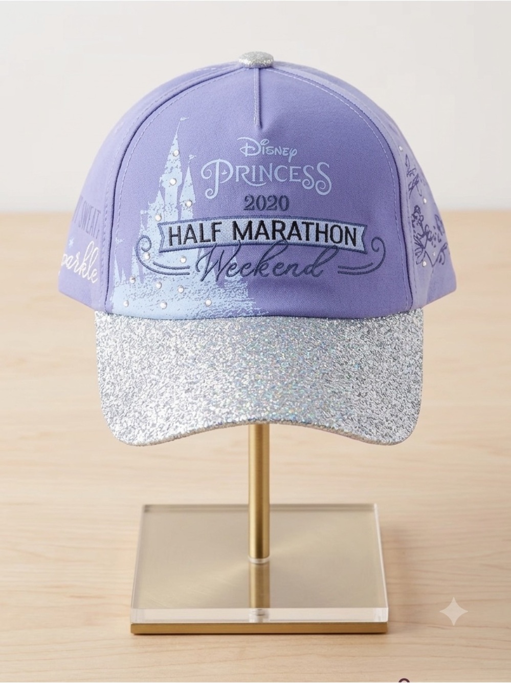Disney Princess 2020 Half Marathon Weekend Glitter Cap - NWOT